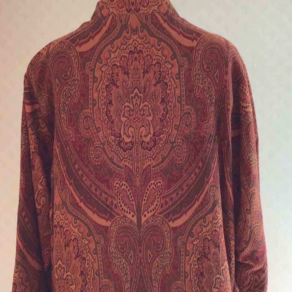 Unbelievable FALL Paisley-stunning tapestry coat from India
